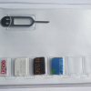SIM Card Holder for 6 Nano size sim cards + Iphone Pin Tool