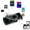 USB SIM Card Reader Editor SMS Backup GSM/CDMA + CD Deleted Text Recovery 