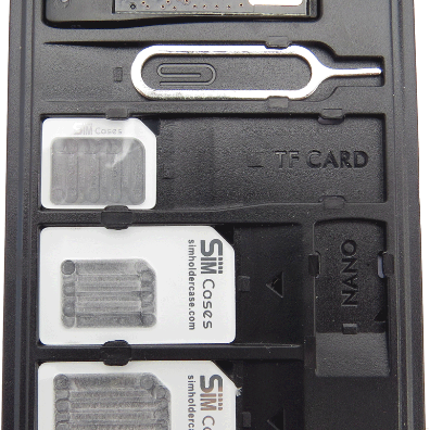 SIM Card Holder Case With Memory Card Reader