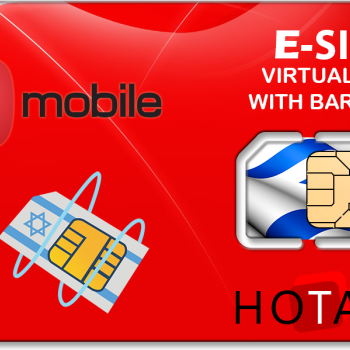 eSIM Hot Mobile Israel Prepaid 