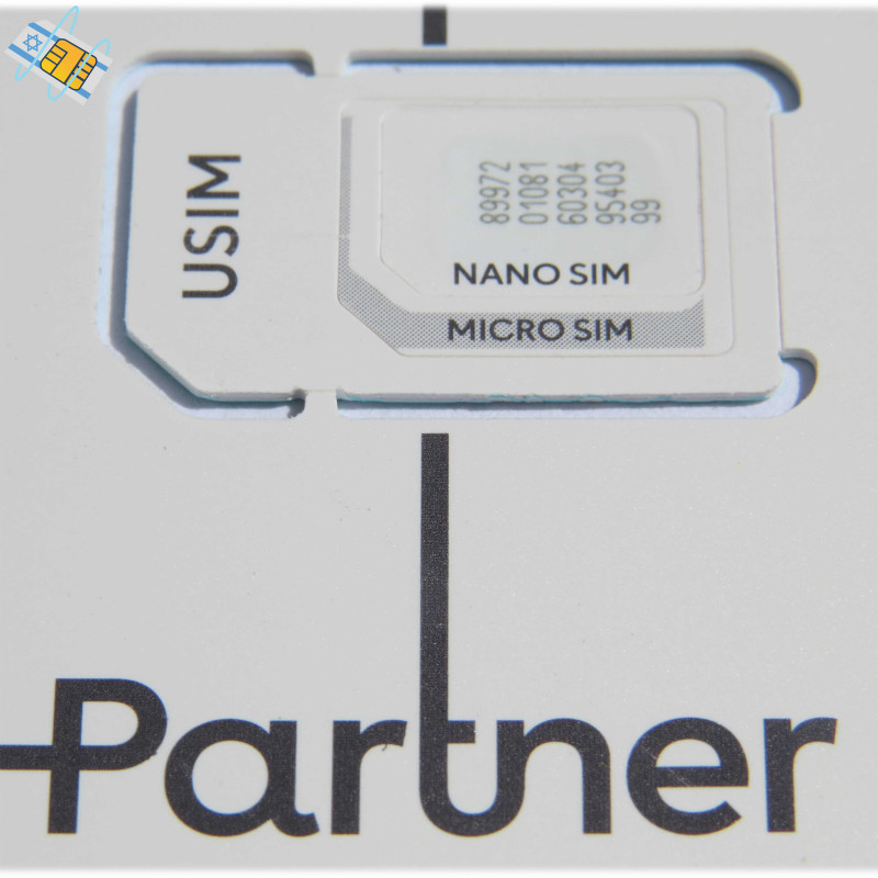 Prepaid Partner Israel SIM Card