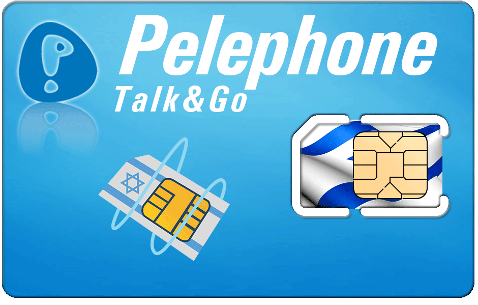 Prepaid Pelephone Israel SIM Card